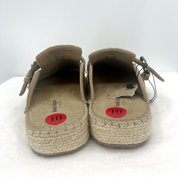 New Haute Hippie Aria 100% Genuine Suede Espadrilles Clogs Women's 10 - Picture 8 of 10
